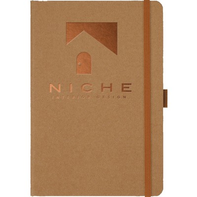 Washable Kraft Stone Bound Journal (5.5"x8.5")