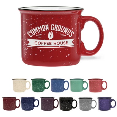 14 Oz. Camper Collection Ceramic Mug - Etched